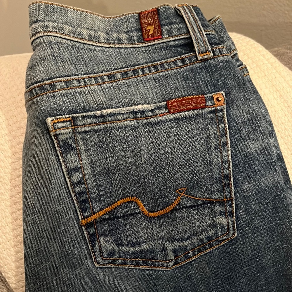 7 for all mankind / size 27 / long bootcut